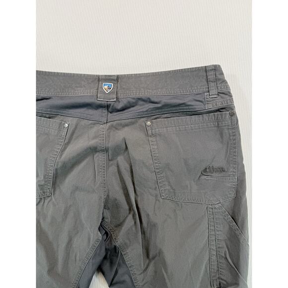 KÜHL Men’s 36x32 Gray Stretch Outdoor Hiking Pants Utility Cargo - Picture 4 of 11